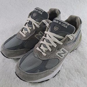 New Balance 993 Women’s Size 8 Grey Suede MADE in USA Classic Running [WR993GL]
